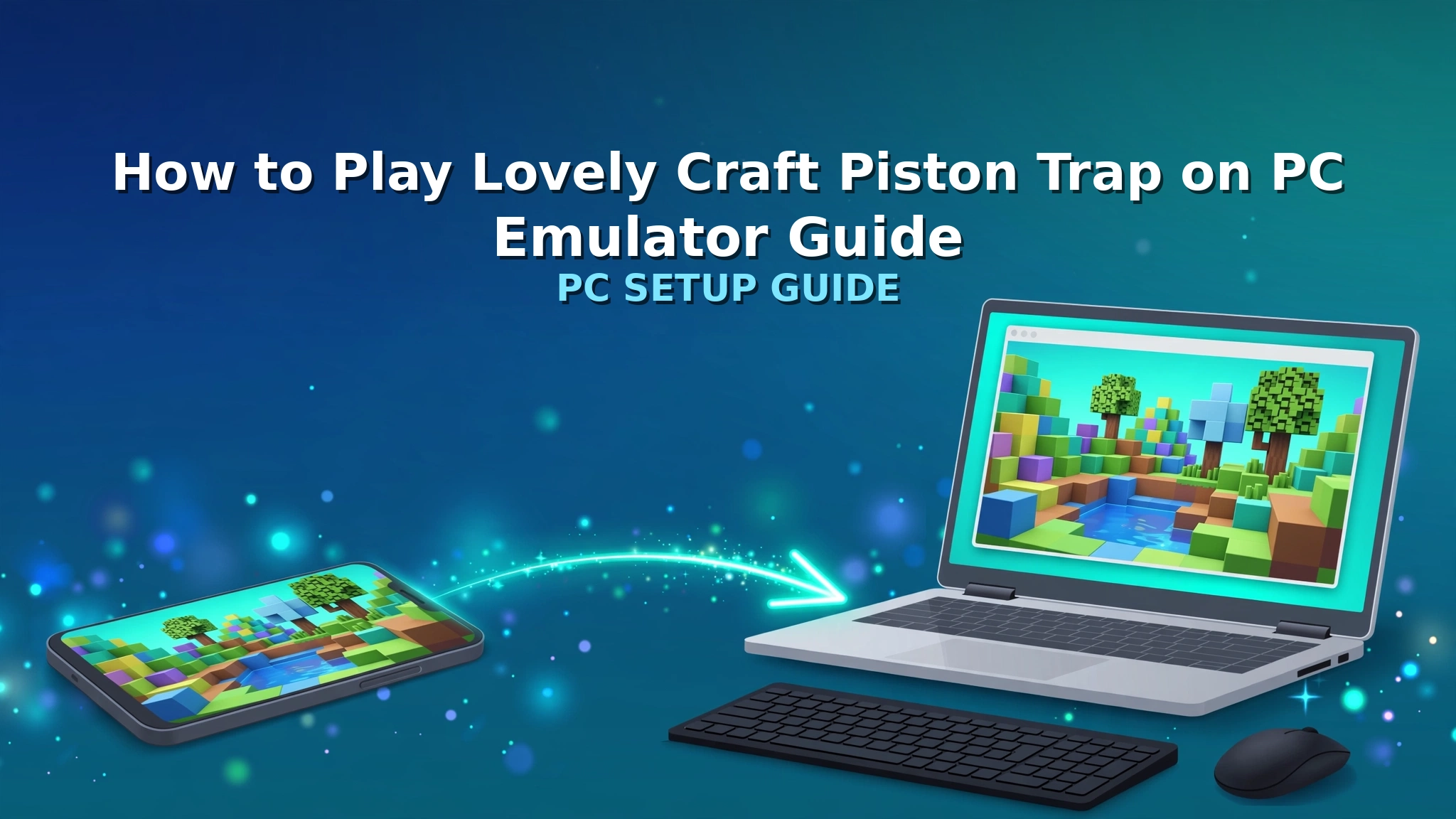 How to play Lovely Craft Piston Trap on PC with emulator