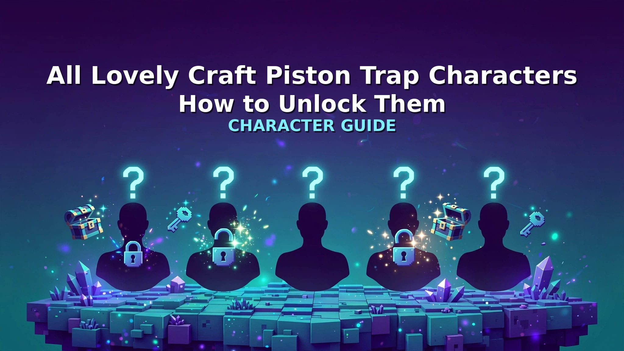 All Lovely Craft Piston Trap Characters